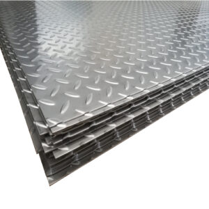 Planchas de acero inoxidable antideslizantes