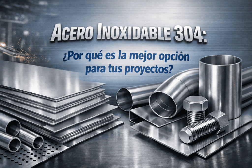 Acero inoxidable 304
