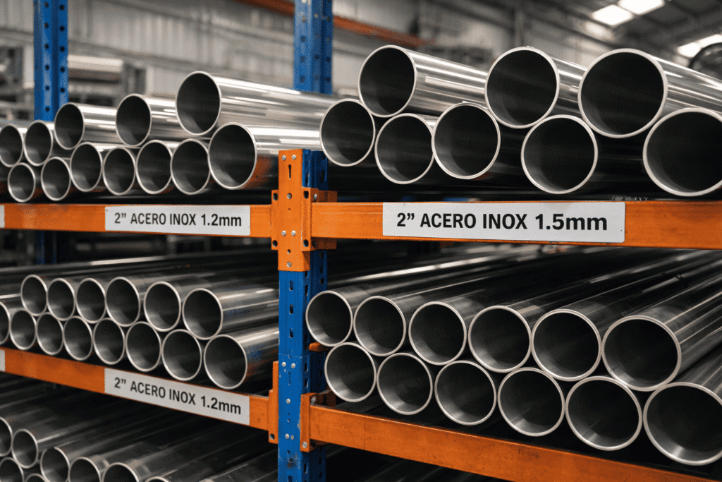 Instalacion de tuberia inox 1